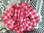 ag pink plaid outfit dress
